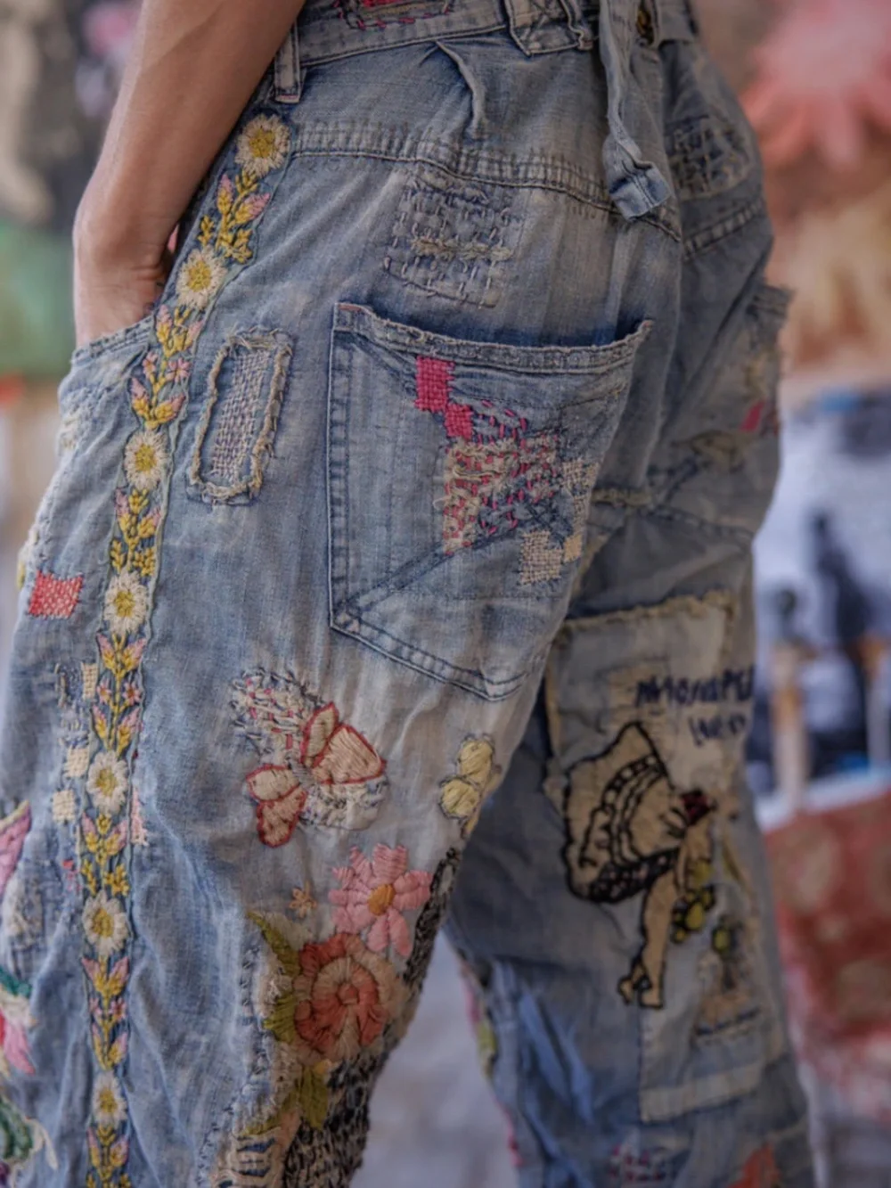 🦋NWT MAGNOLIA PEARL TOBY MINER DENIMS🦋 - Picture 11 of 11